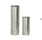 Труба  L = 1000 мм (сталь 0,5 мм, диаметр 115 мм) ТHR1000115-DA