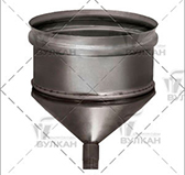 Конденсатосборник aisi 304 (сталь 0,5 мм, диаметр 115 мм, зеркальная) CSvHR