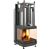 Топка Palazzetti Ecomonoblocco S66 3D