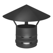 Зонт Black (AISI 430/0,5мм) д.200