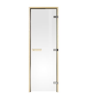 TYLO Дверь для сауны DGL 8x21, прозрачное стекло/бронза(2090х790 мм)