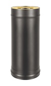 Сэндвич-труба Black (AISI 430/0,8мм) д.200х300, L-0,5м
