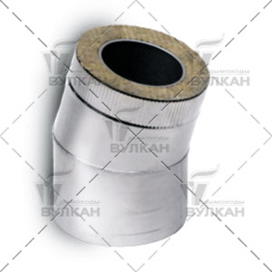 Отвод DOTH 15° (материал: оцинкованная сталь, диаметр 650 мм)