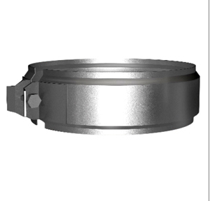 Хомут соединительный (сталь 0,5 мм, диаметр 160 мм, зеркальная) XSvXX