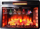 Электроочаг InterFlame Panoramic 25 LED FX Quartz / Панорамик 25 /