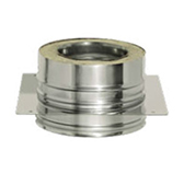 Опора с изоляцией (двустенный, сталь 0,8 мм, диаметр 120 мм) OPFR120-DDDA