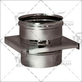 Опора (основание aisi 304) (сталь 0,5 мм, диаметр 115 мм, зеркальная) OPvHR