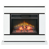 Электрокамин RealFlame Vega 24 WT белый с очагом Eridan 24