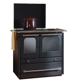 Кухонная плита La Nordica TermoSovrana D.S.A. с т/о nero antracite черный