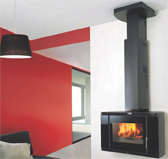 Печь-камин Supra Black Screen