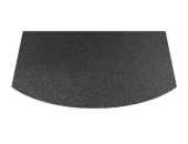 Лист напольный Везувий 1000*1000*1,5, R641, антрацит