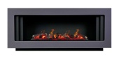 Электрокамин Royal Flame Line SFT серый графит с черным с очагом Design L1000RF 3D PS/LOG