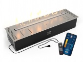 Автоматический биокамин Lux Fire Smart Flame 1000 RС Inox