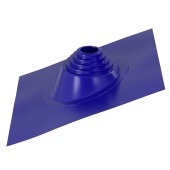 Мастер-флеш Везувий угловой, силикон, синий №17 (д.75-200мм, размер 455х455мм)