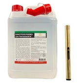 Биотопливо FireLord 2,5 литра с носиком-лейкой и золотистой зажигалкой