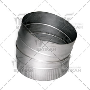 Отвод DOTH 15° (материал: полированная нержавеющая сталь, диаметр 500 мм)