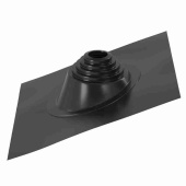 Мастер-флеш Везувий угловой, силикон, черный №110 (д.75-200мм, размер 420х420мм)