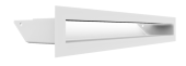 Вентиляционная решетка Kratki Люфт 6х40 белая, 45S