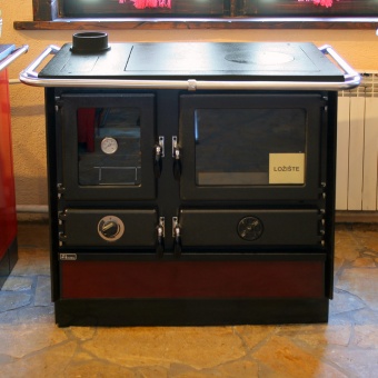 Кухонная плита MBS Super Thermo Magnum 4D L Red с т/о (левая)