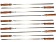 Шампур с деревянной ручкой 47 см