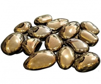 Керамический камень золотой (1шт.)