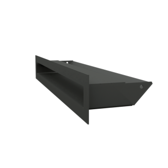 Вентиляционная решетка Kratki Люфт 6х40 черная, 45S