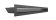 Вентиляционная решетка Kratki Люфт 6х60 графит, 45S