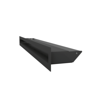 Вентиляционная решетка Kratki Люфт 6х60 черная, 45S