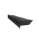 Вентиляционная решетка Kratki Люфт 6х60 черная, 45S