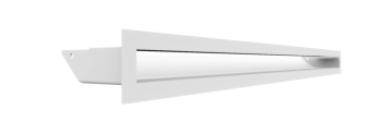 Вентиляционная решетка Kratki Люфт 6х80 белая, 45S