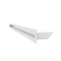 Вентиляционная решетка Kratki Люфт 6х80 белая, 45S