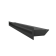 Вентиляционная решетка Kratki Люфт 6х80 черная, 45S