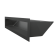 Вентиляционная решетка Kratki Люфт 9х40 черная, 45S