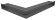 Вентиляционная решетка Kratki Люфт угловая правая 547х766х90 графит, 45S