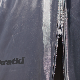 Защитный чехол Kratki для обогревателя Umbrella, черный, черный логотип