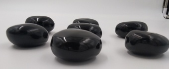 Керамические камни FireLord круглые черные 14 шт.
