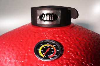 Керамический гриль-барбекю Start grill SG PRO-22 красный (56 см/22 дюйма)