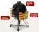 Керамический гриль-барбекю Start grill SG PRO-24 черный (61 см/24 дюйма)