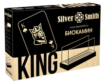 Биокамин Silver Smith King белый