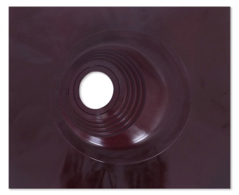 Мастер-флеш Везувий угловой, силикон, красный № 6 (д.150-300мм, размер 730х600мм)