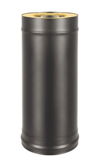 Сэндвич-труба Black (AISI 430/0,8мм) д.115х200, L-1м