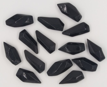 Керамические кристаллы FireLord черные 14 шт.
