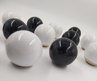Керамические шары FireLord черно-белые 14 шт.