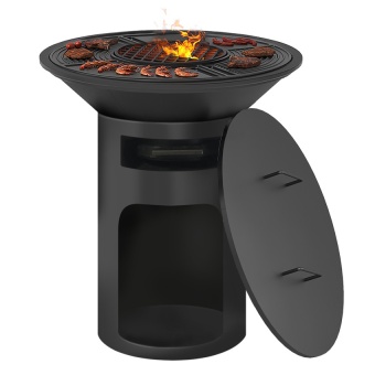 Очаг-гриль Везувий чугунный Fantastic Grill Ø 700 от Шефа