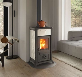 Печь La Nordica Gemma Elegance bianco infinity белый