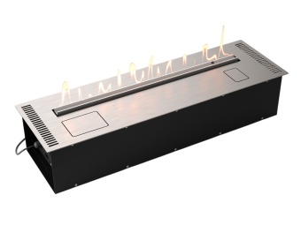 Автоматический биокамин Lux Fire Smart Flame 900 RC Inox