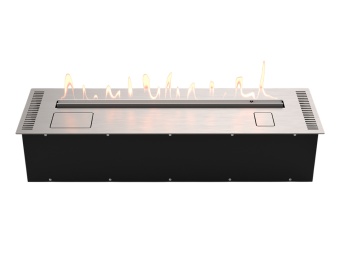 Автоматический биокамин Lux Fire Smart Flame 900 RC Inox
