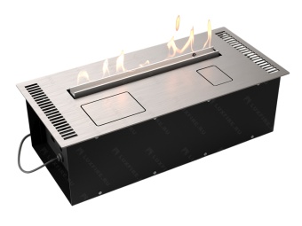 Автоматический биокамин Lux Fire Smart Flame 600 RC Inox