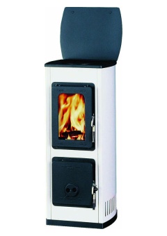 Печь-камин Thorma Milano II AT, Termoplate, белый