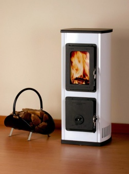 Печь-камин Thorma Milano II AT, Termoplate, белый